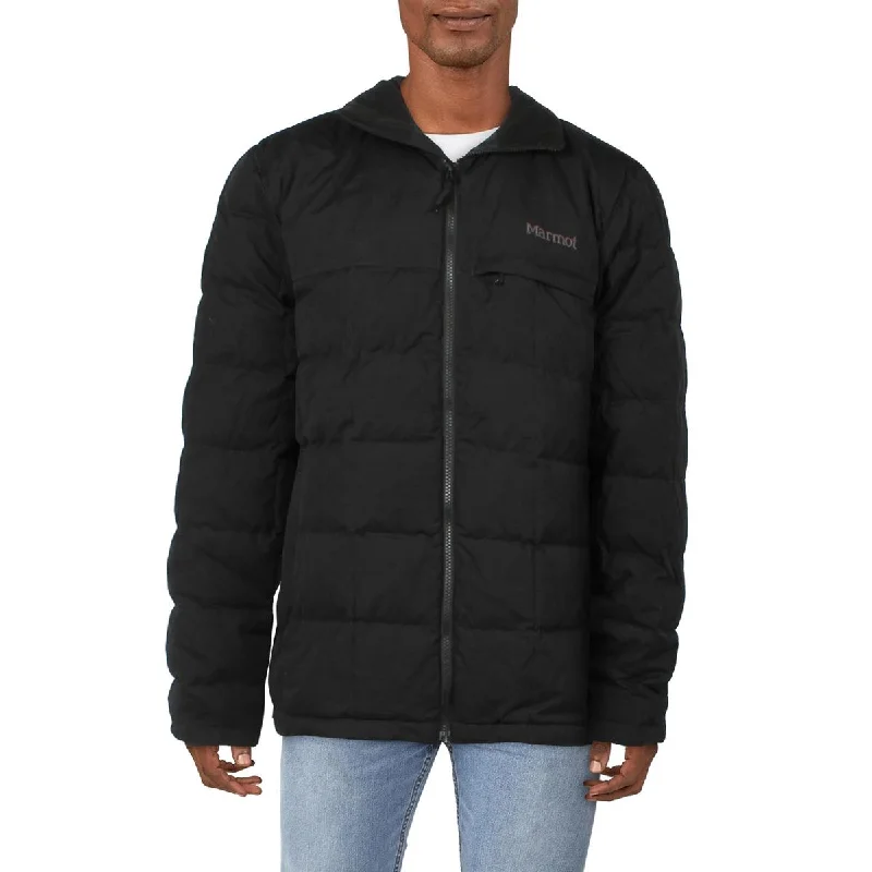 Marmot Mens Insulated Polyester Puffer Jacket Black XL