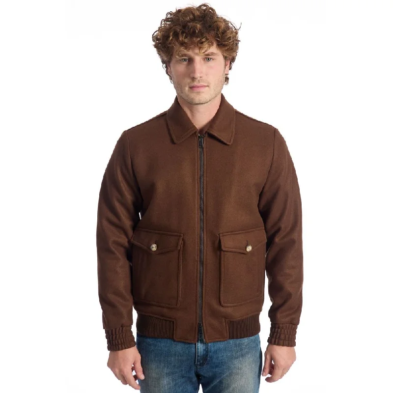 Roberto Pepe Luxury  Viscose Men's Jacket