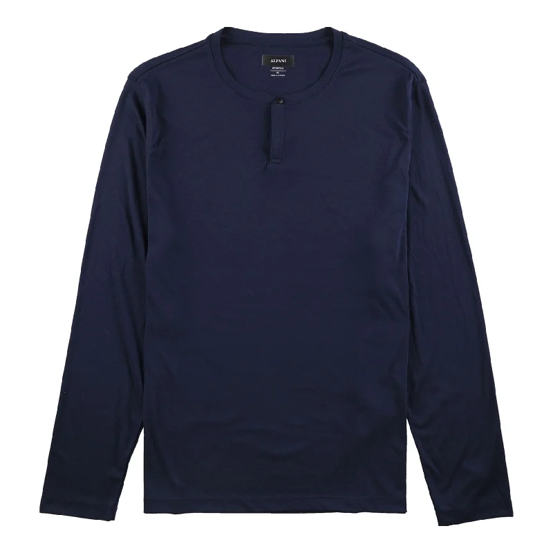 Alfani Mens First Impression Henley Shirt