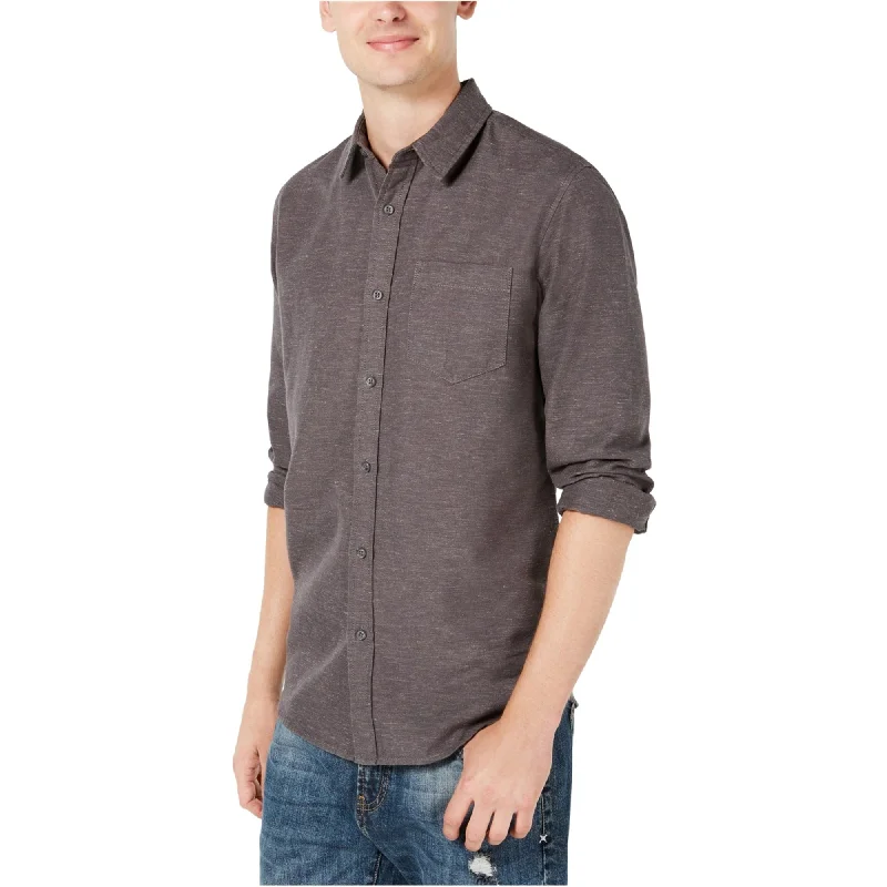 American Rag Mens Casey Nep Button Up Shirt