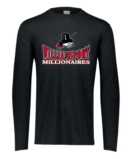 Augusta Sportswear Tri-Blend Williamsport Long Sleeve Tee