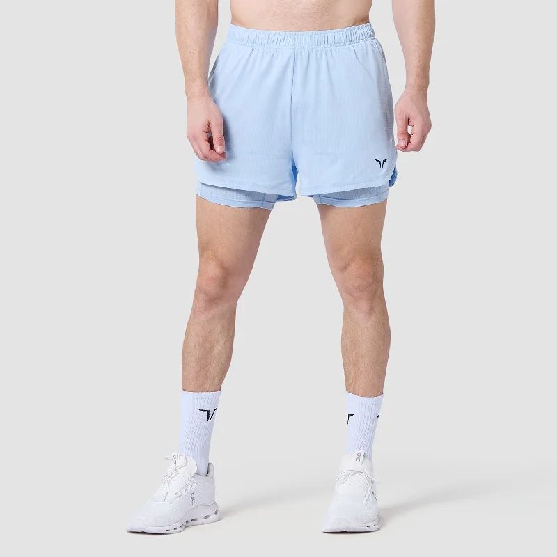 Core Mesh 2-In-1 5" Shorts 2.0 - Skyway