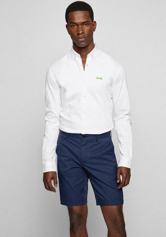 Hugo Boss Biado Long Sleeve Shirt, White