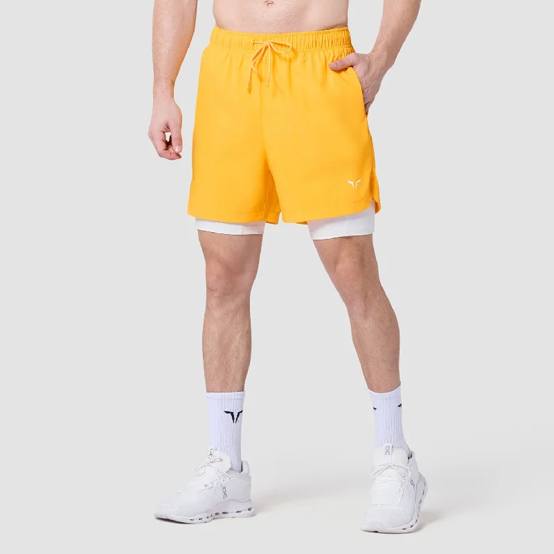 Limitless 2-In-1 7" Shorts - Spectra Yellow