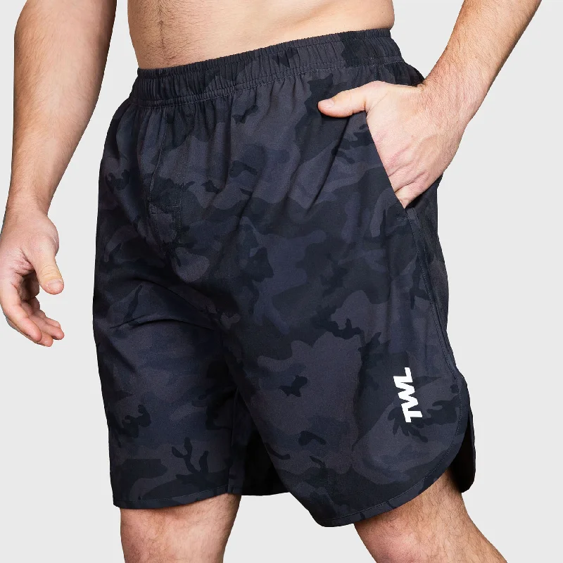 TWL - MEN'S FLEX SHORTS - BLACK CAMO