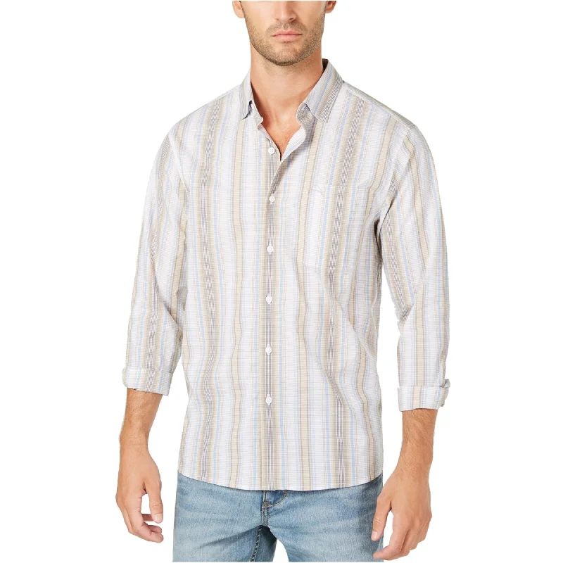 Tommy Bahama Mens Uvita Striped Button Up Shirt, Multicoloured, Small