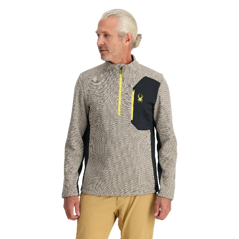 Mens Bandit Half Zip - Concrete