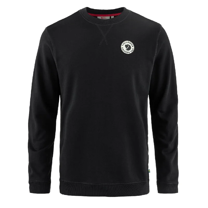 Fjallraven 1960 Logo Badge Sweater Black