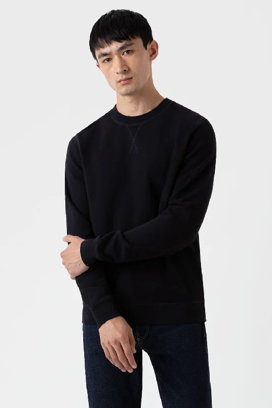 Loopback Sweatshirt, Black