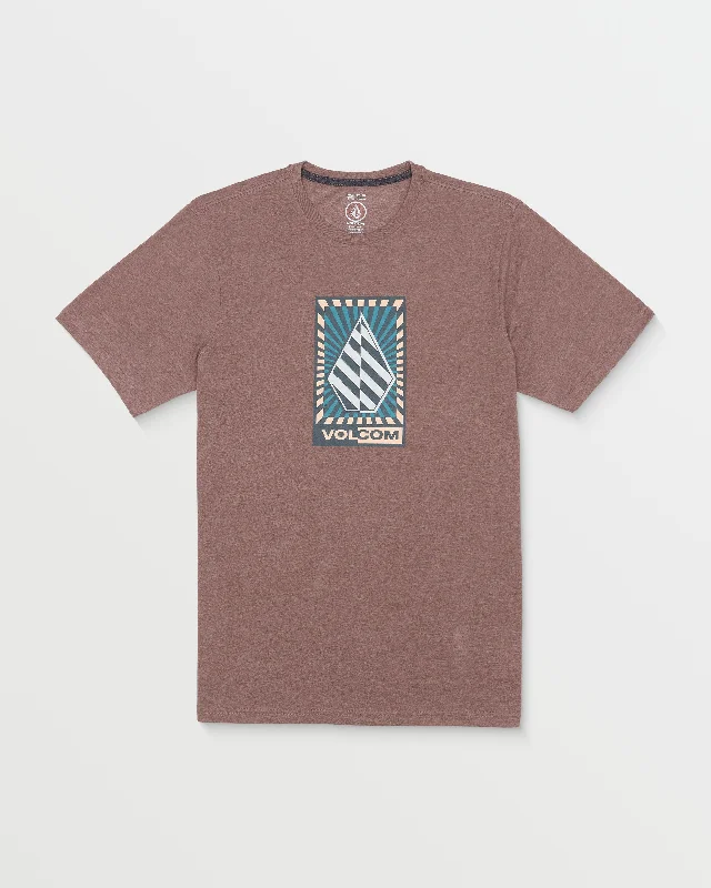 Warble Short Sleeve Tee - Nutmeg Heather