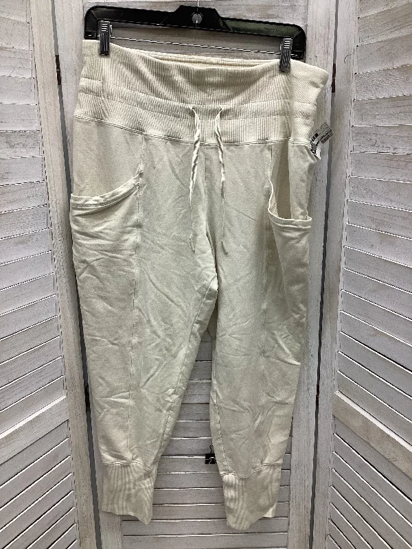 Athletic Pants By All In Motion In Cream, Size: L