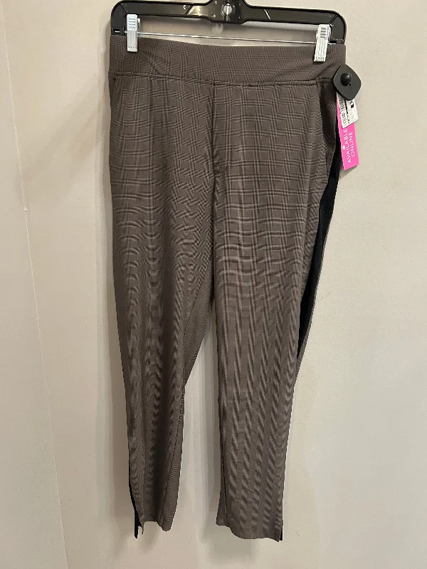 Athletic Pants By Athleta In Black & Brown, Size: 4