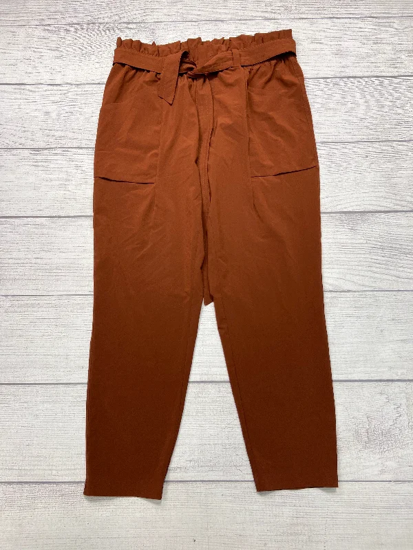 Athletic Pants By Athleta In Orange, Size: L