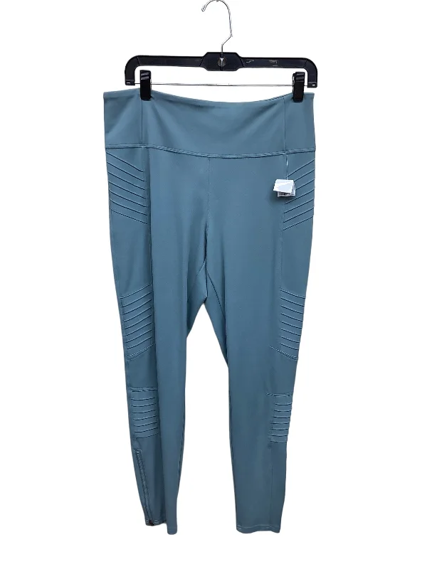 Athletic Pants By Athleta In Teal, Size: L