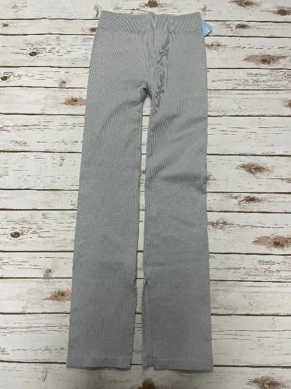 Athletic Pants By Fabletics In Grey, Size: L