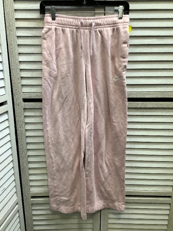 Athletic Pants By Nike In Pink, Size: Xs