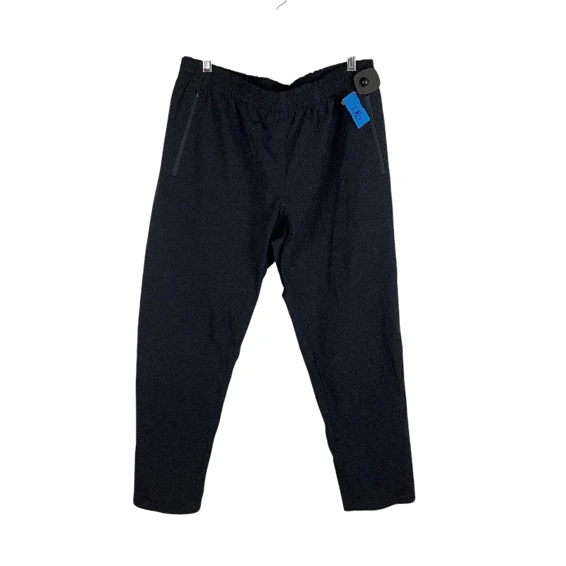 Athletic Pants By Outdoor Voices In Black, Size: L