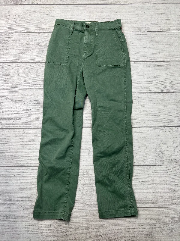 Pants Designer By Madewell In Green, Size: 2