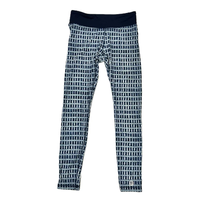 Pants Designer By Tory Burch In Blue & White, Size: S