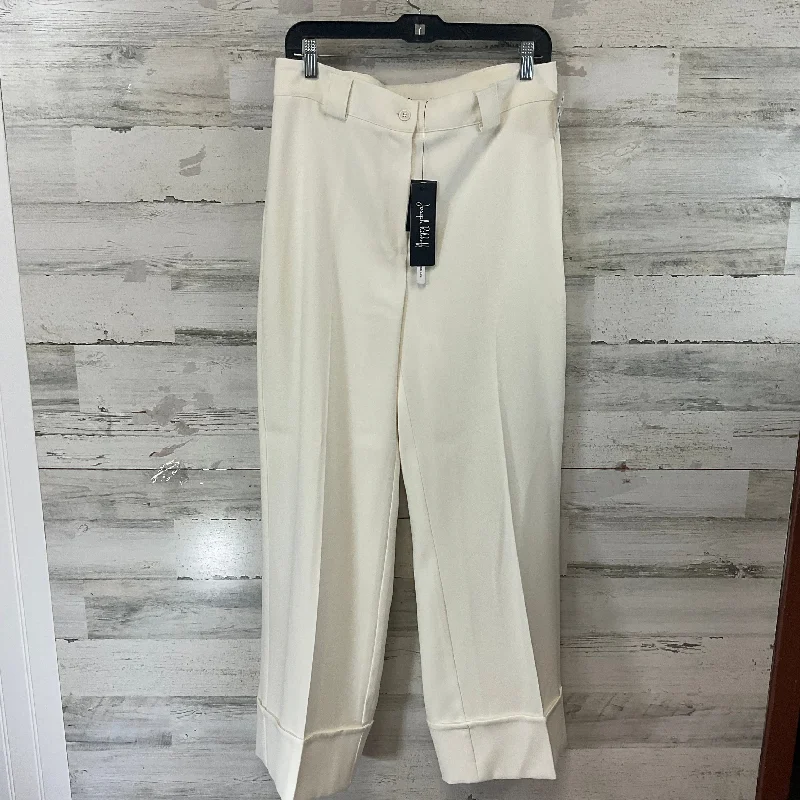 Pants Wide Leg By Joseph Ribkoff In Cream, Size: 10