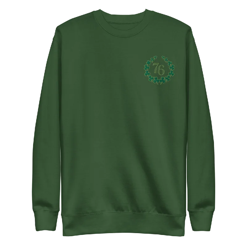 76 Crest Basic St. Paddy's Crewneck Sweatshirt