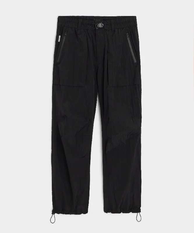 Todd Snyder X Woolrich Ripstop Tech Camp Pant in Black