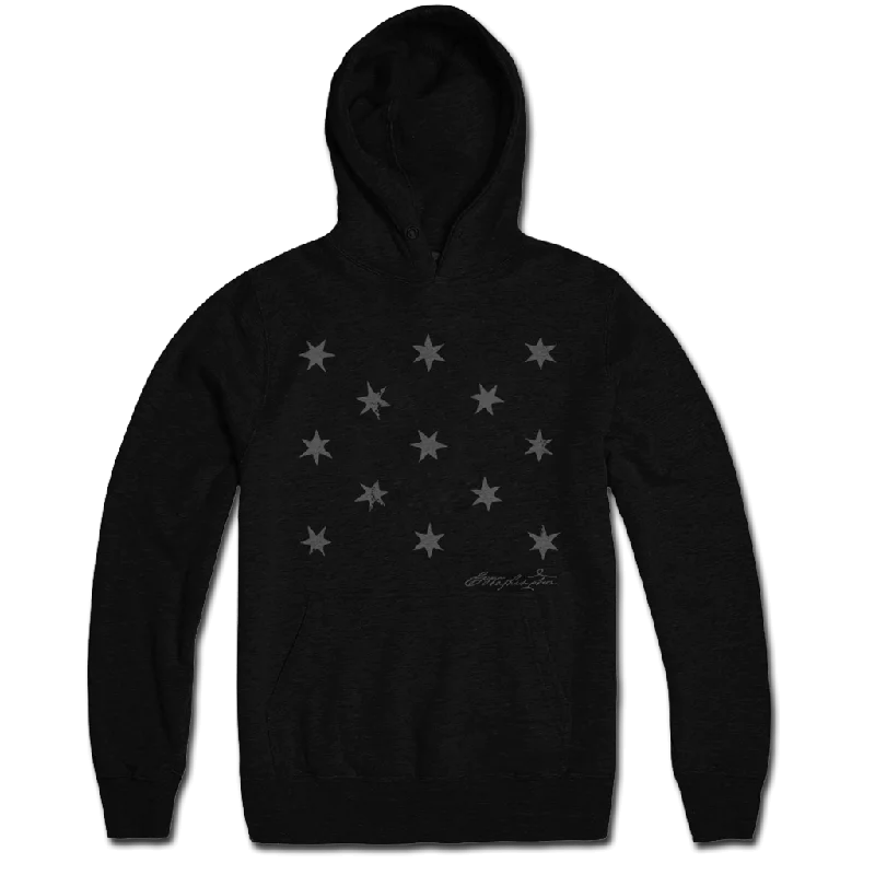 Washington's HQ Flag Hoodie Blacked Out