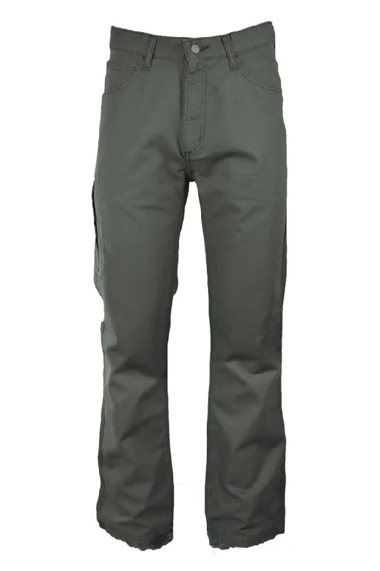 FR Canvas Jeans | 46-60 Waist | made with 8.5oz. Westex® | UltraSoft® | Moss Green