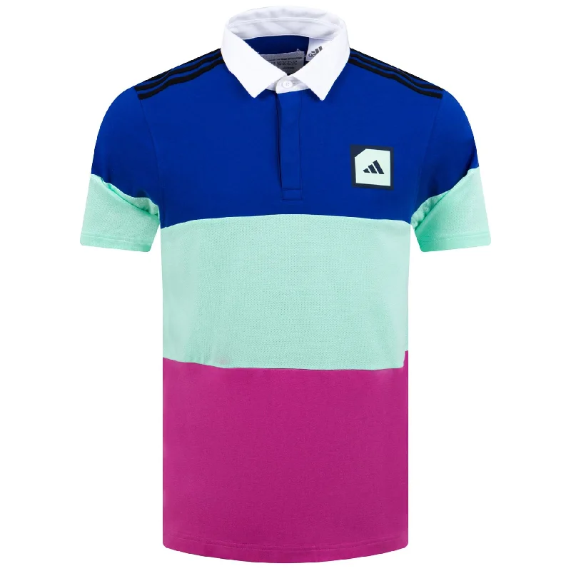 Adicross ColourBlock Polo Lucid Blue - SS23