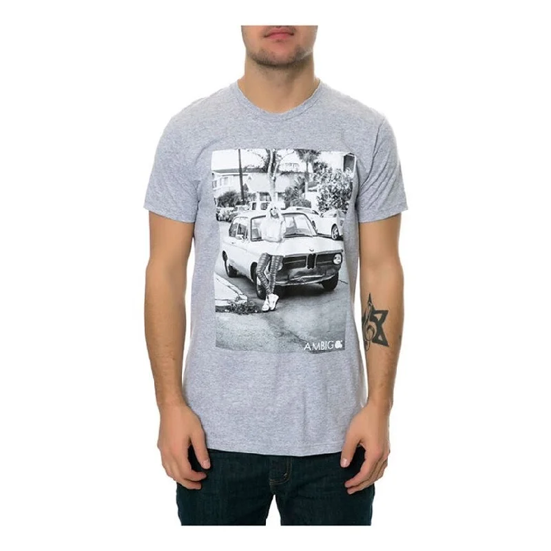 Ambig Mens The Trusted Photo Graphic T-Shirt