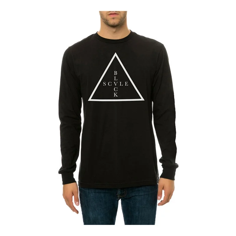 Black Scale Mens The Addition Ls Graphic T-Shirt