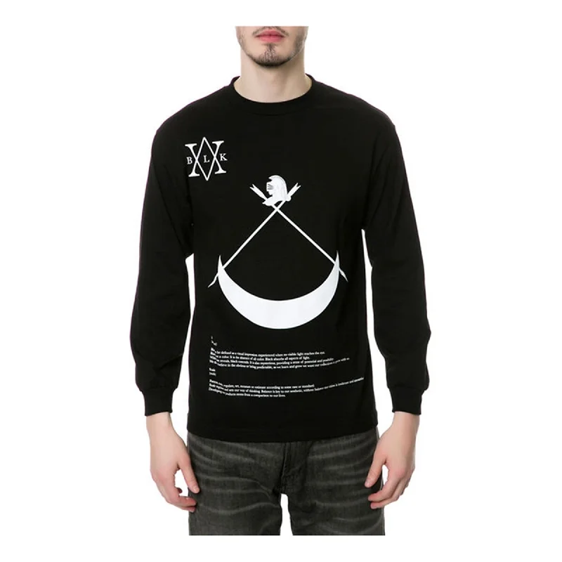 Black Scale Mens The Definition Ls Graphic T-Shirt