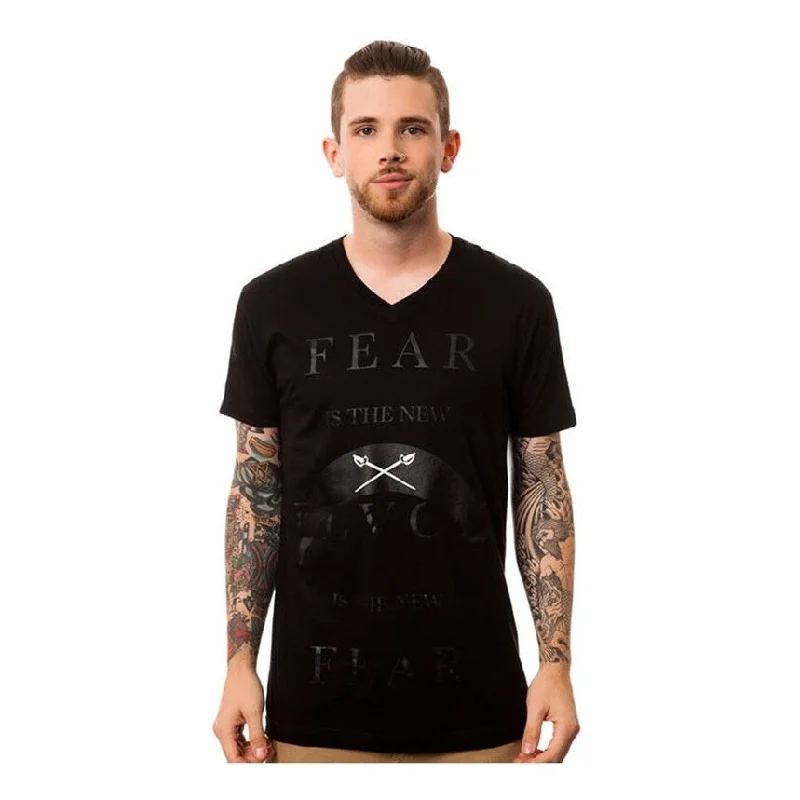 Black Scale Mens The Fear, The New Black Graphic T-Shirt