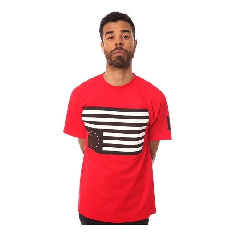 Black Scale Mens The Rebel 13 Graphic T-Shirt, Red, Small