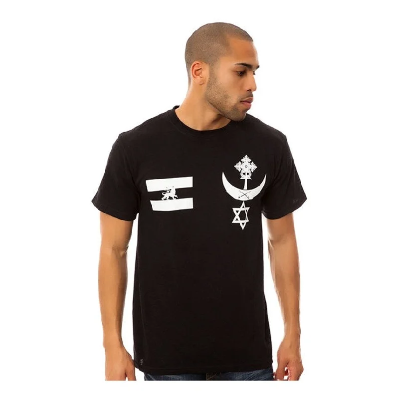 Black Scale Mens The Warrior Blvck Graphic T-Shirt, Black, Small