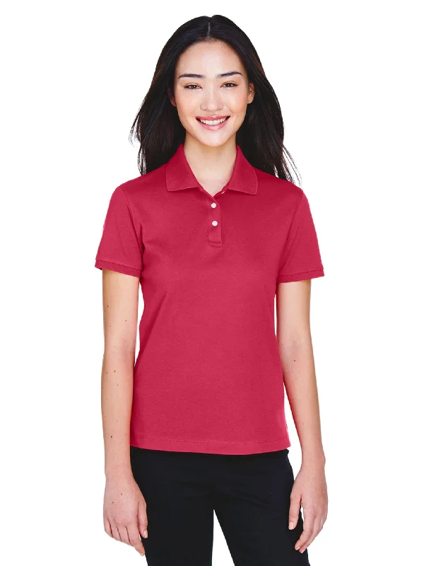 Devon & Jones Ladies Perfect Pima Interlock Polo Shirt