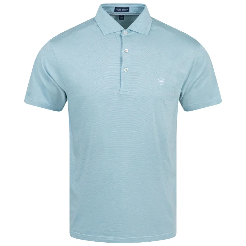 Excursionist Flex Cotton Knit Tailored Fit Polo Cirrus Blue - AW23