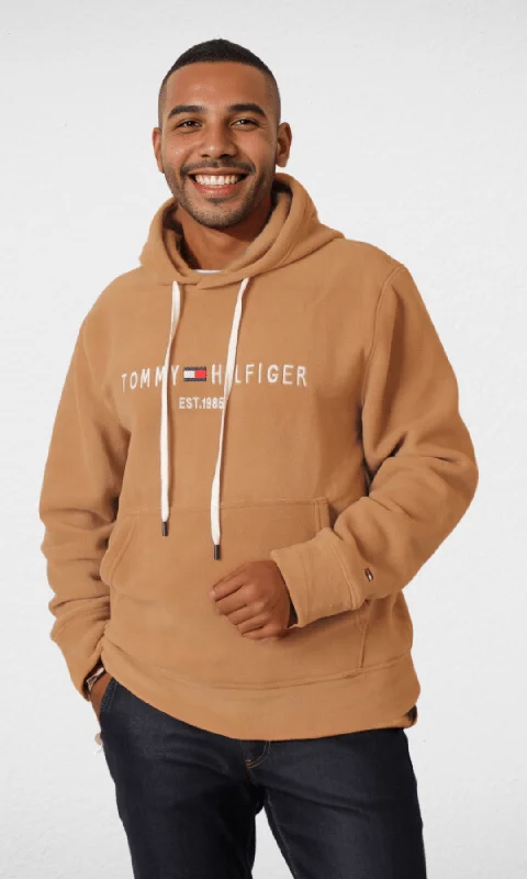 Fleece Men TH Hoodie - Beige