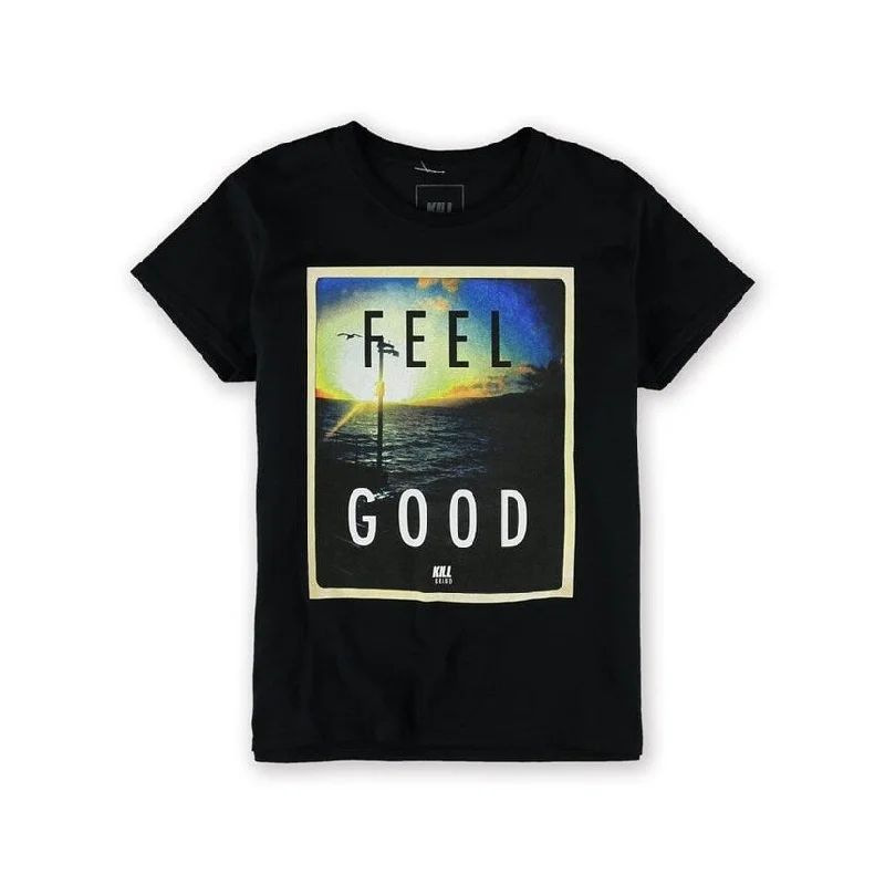 Kill Brand Mens The Feel Good Graphic T-Shirt, Black, Large