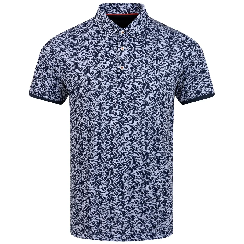 Madden Ventil8+ Stretch Regular Fit Polo Navy/White - AW23