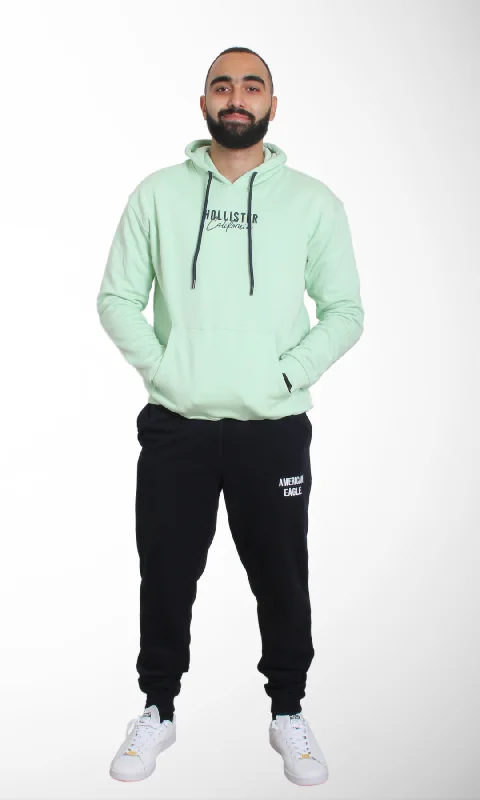 Men Milton Slim Fit Hoodie (Mint)