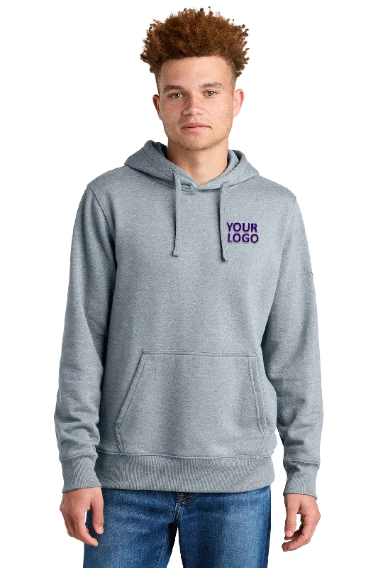 The North Face Sleeve Logo Pullover Custom Hoodies, Light Grey Heather