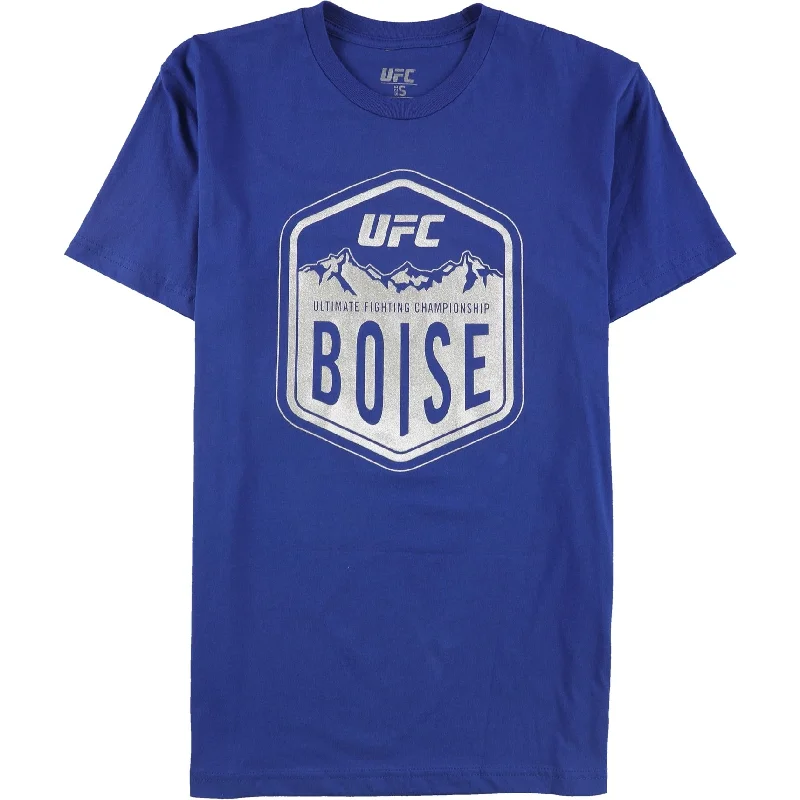 UFC Mens Boise Graphic T-Shirt, Blue, Small