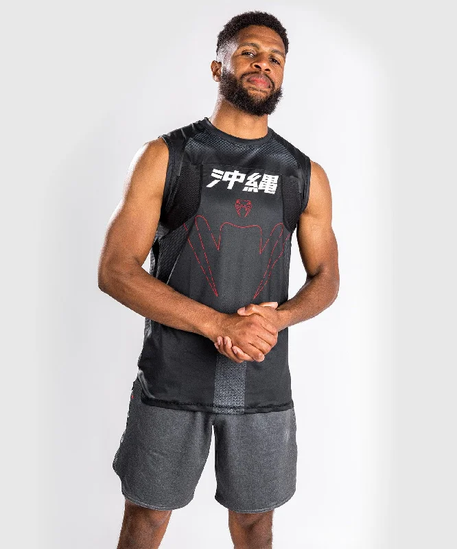 Venum Okinawa 3.0 Dry Tech Tank Top - Black/Red