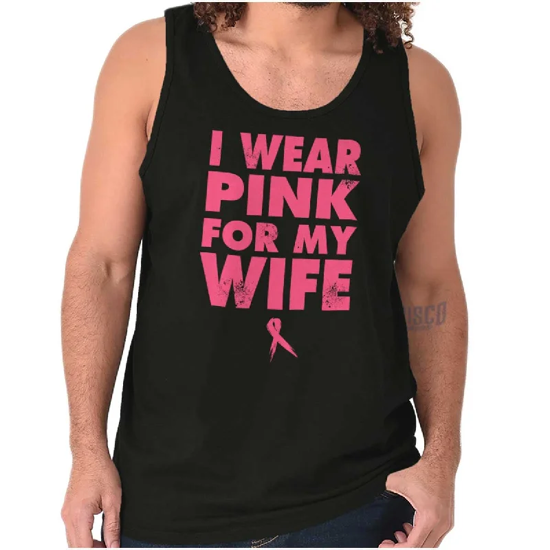 Wear Pink For My Wife Tank Top